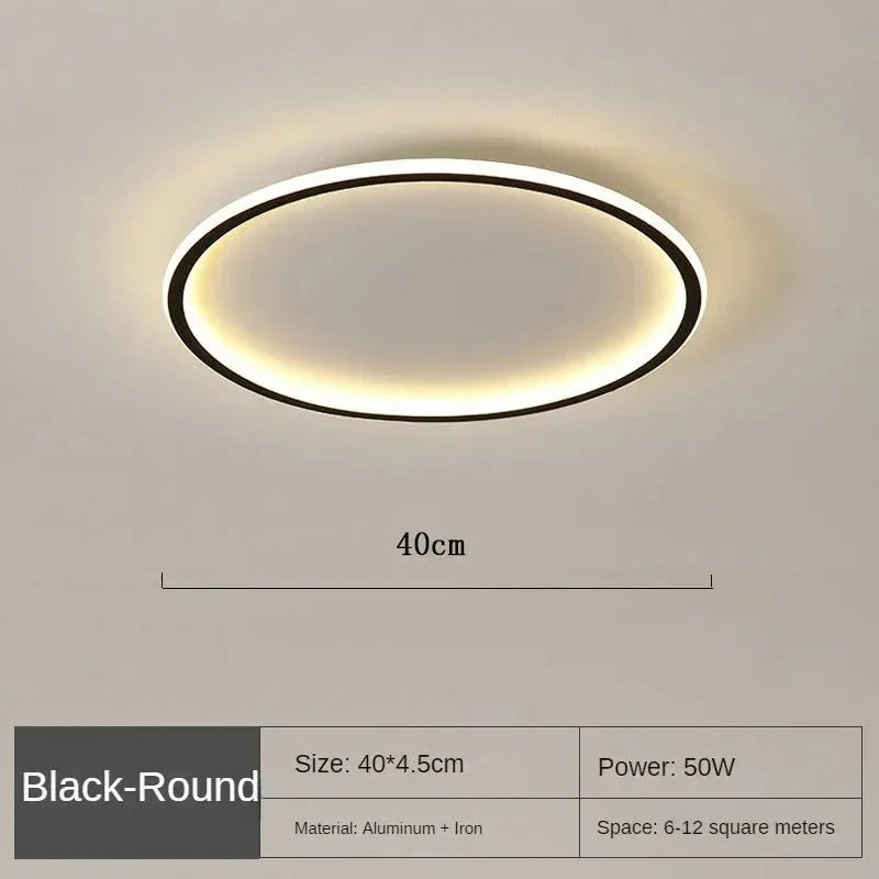 AuroraGlobe - Plafonnier Rond Scandinave