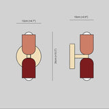 Applique Murale Couleurs Douces Morandi