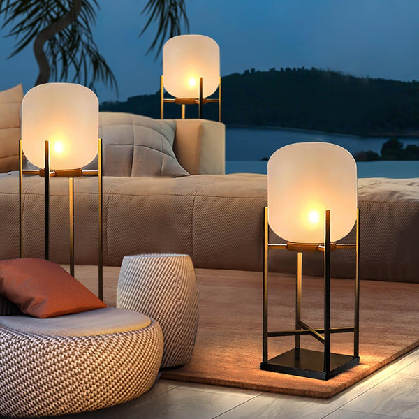 Lampadaire Extérieur/Intérieur Solaire Rechargeable Ou Fillaire