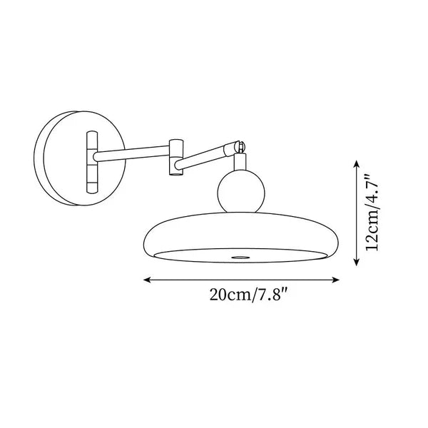 Applique Murale Bras Orientable Classique