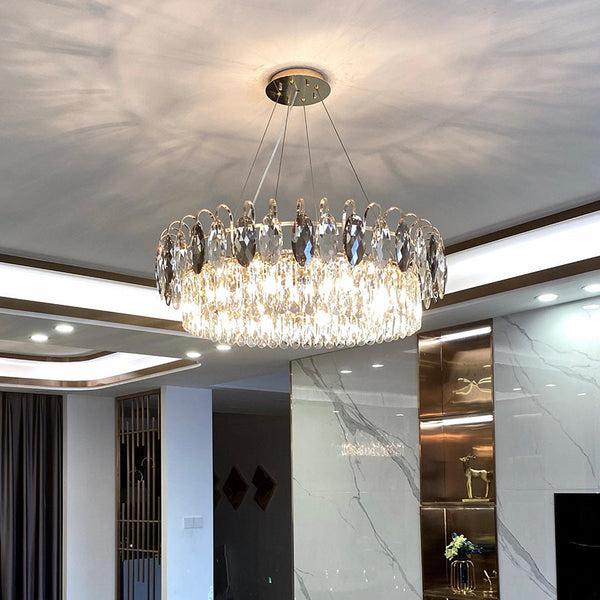 Lustre Luxueux En Cristal Prestigieux