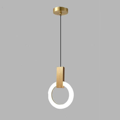 Suspension Luminaire Anneau Nordique Led