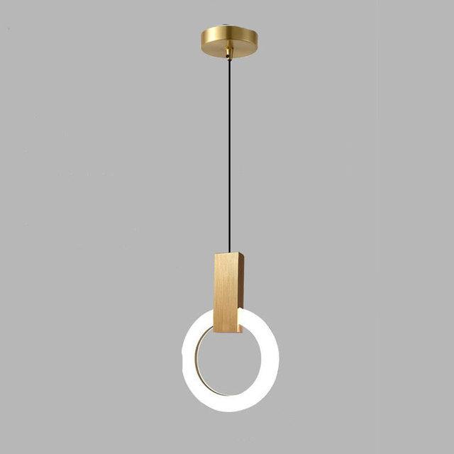 Suspension Luminaire Anneau Nordique Led