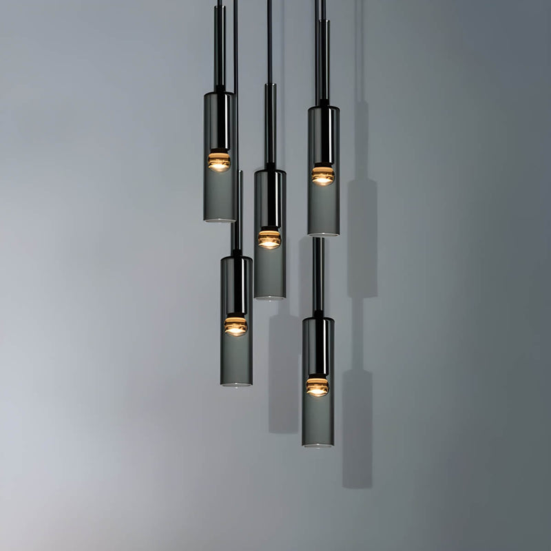 Suspension Luminaire Bouteille élégante