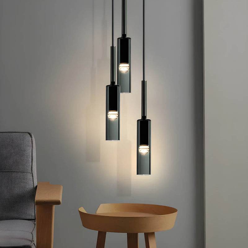 Suspension Luminaire Bouteille élégante