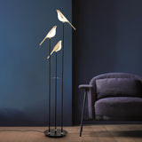 Lampadaire Créatif Noire Sculpturale