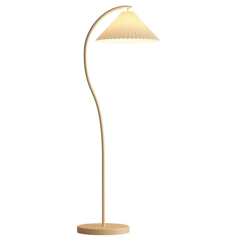 Lampadaire LED Tissu Doux Confort Moderne