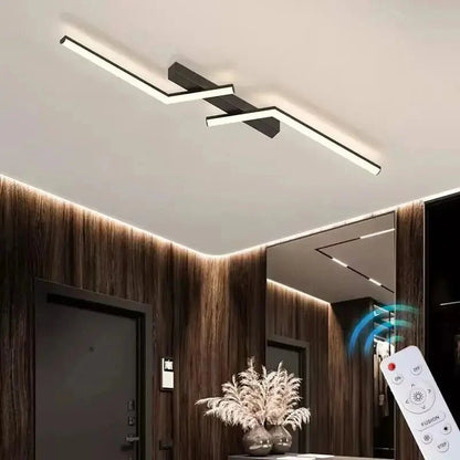 Plafonnier Bandes Led Moderne