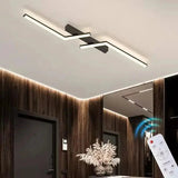 Plafonnier Bandes Led Moderne