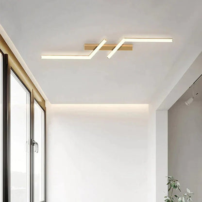 Plafonnier Bandes Led Moderne