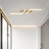 Plafonnier Bandes Led Moderne