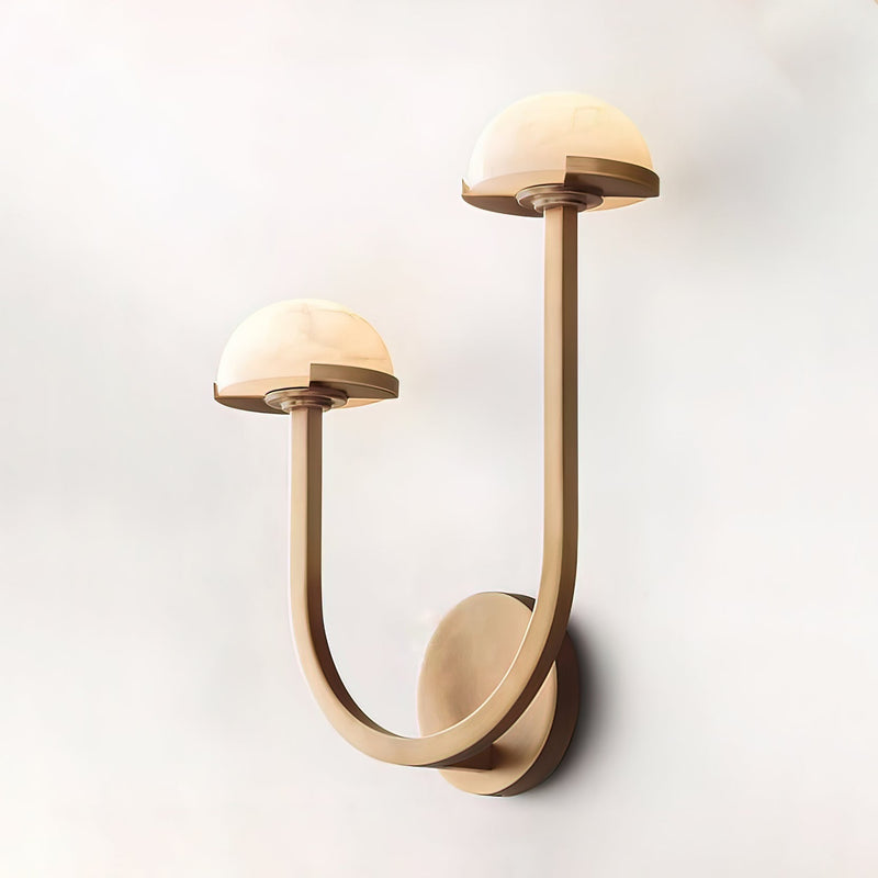 Applique Murale Champignon Albâtre