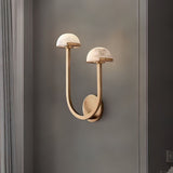 Applique Murale Champignon Albâtre