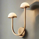 Applique Murale Champignon Albâtre