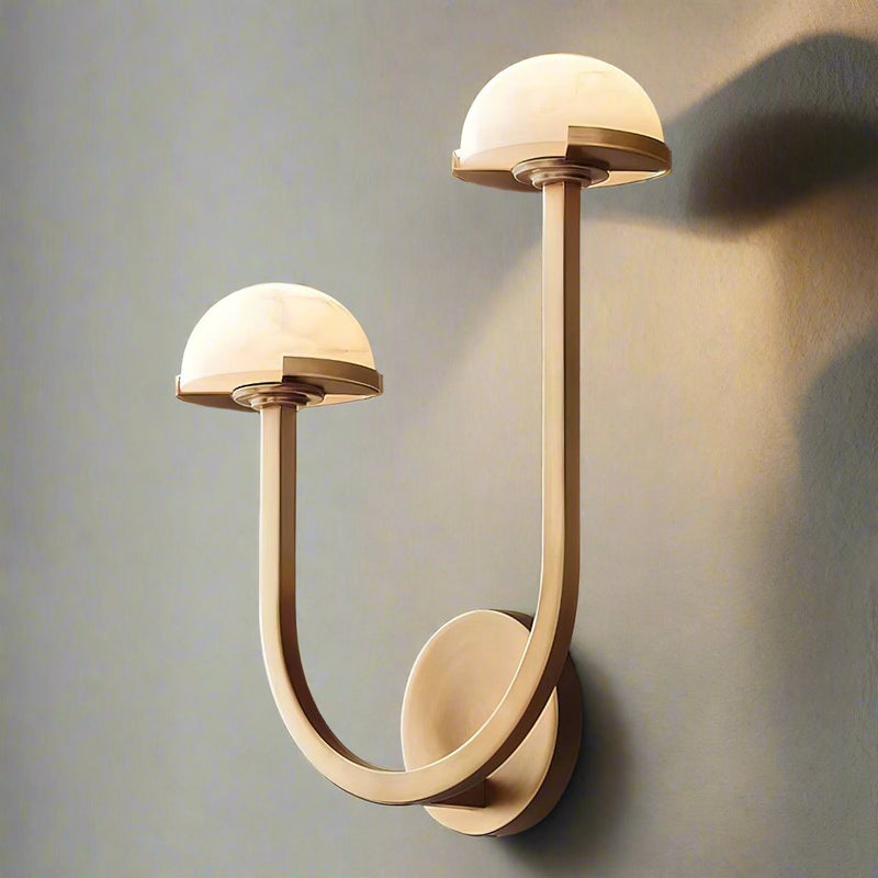 Applique Murale Champignon Albâtre