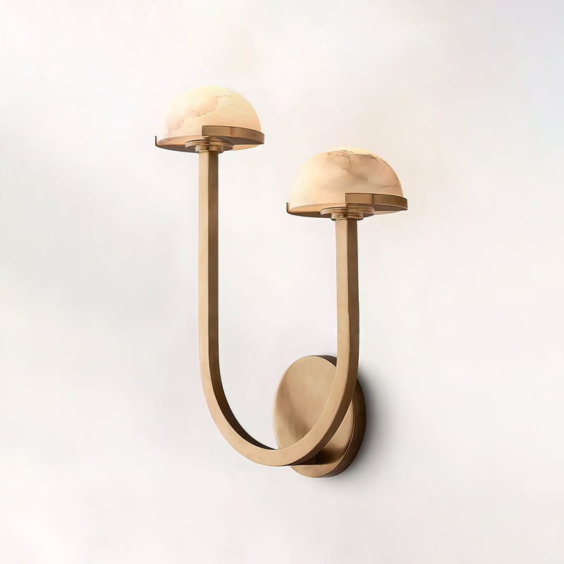 Applique Murale Champignon Albâtre