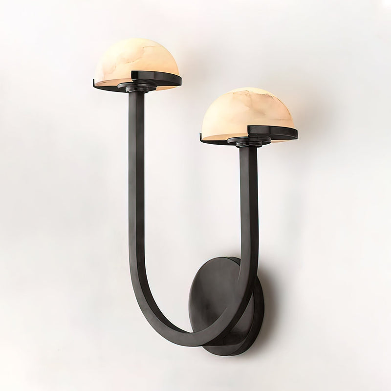 Applique Murale Champignon Albâtre