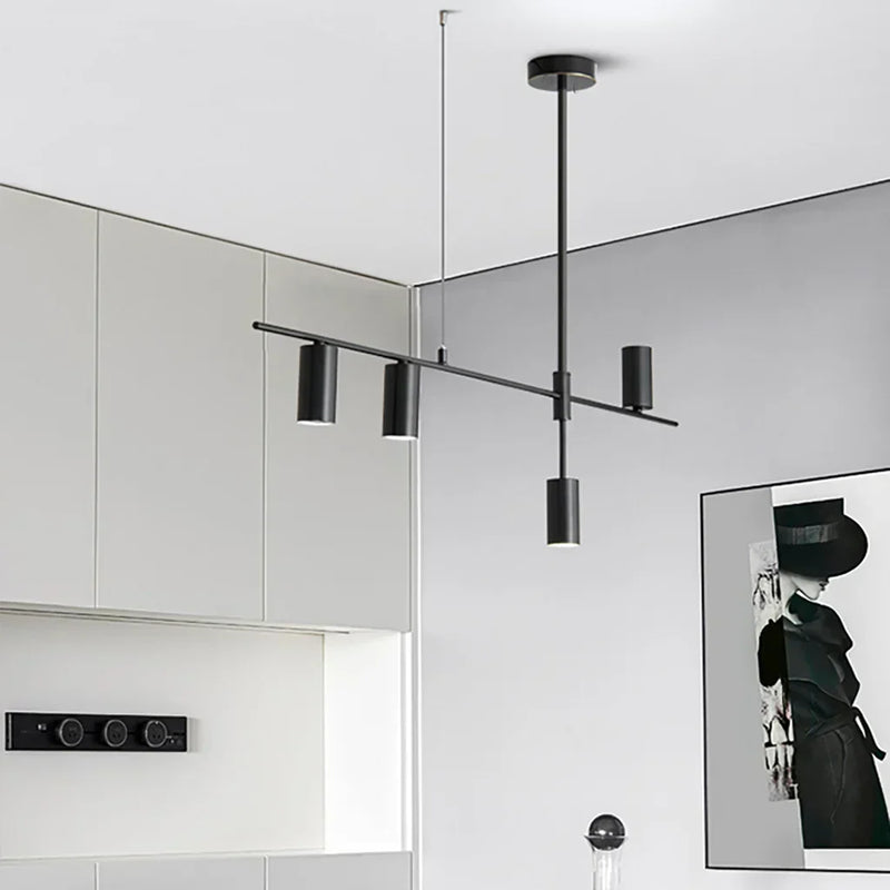 Lustre Minimaliste - Barre De Suspension Élégante