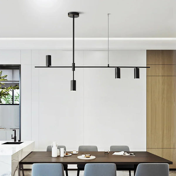 Lustre Minimaliste - Barre De Suspension Élégante