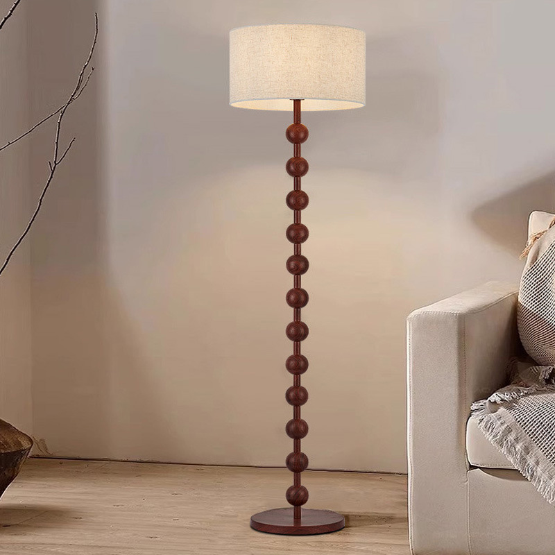 Lampadaire Minimaliste Japonais En Bois