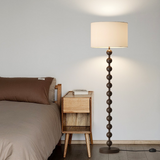 Lampadaire Minimaliste Japonais En Bois