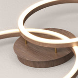 Plafonnier en forme de bagues elegant