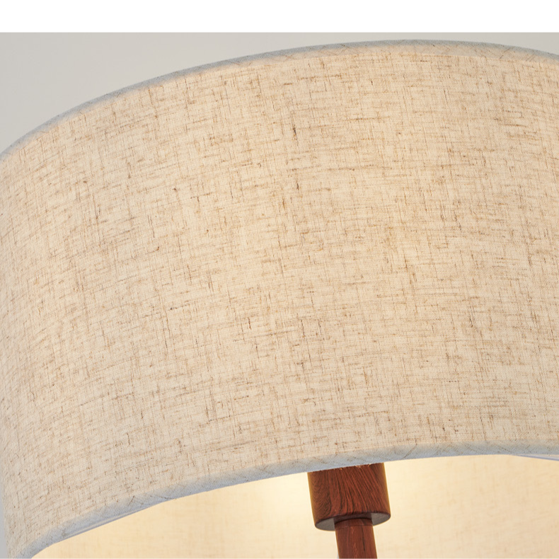 Lampadaire Minimaliste Japonais En Bois