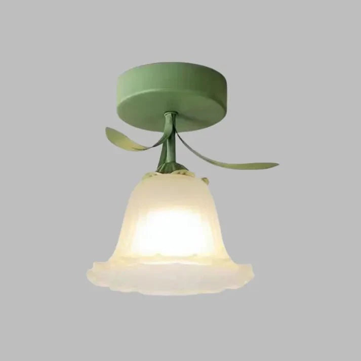 Plafonnier simple avec des mini-fleurs