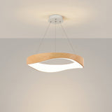 Suspension Luminaire Aesthetic En Bois Led