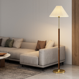 Lampadaire Origami Intemporel en Papier de Riz