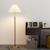 Lampadaire Origami Intemporel en Papier de Riz