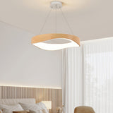 Suspension Luminaire Aesthetic En Bois Led