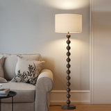 Lampadaire Minimaliste Japonais En Bois