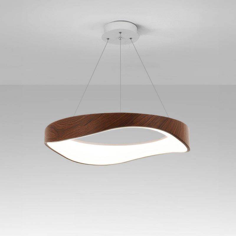 Suspension Luminaire Aesthetic En Bois Led