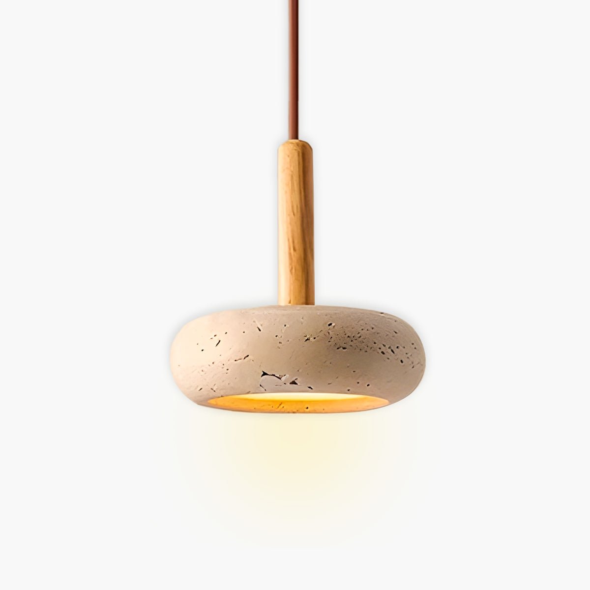 Suspension Luminaire Pierre Ovale