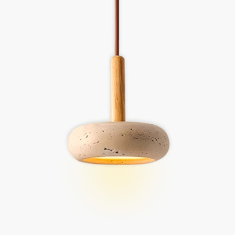 Suspension Luminaire Pierre Ovale