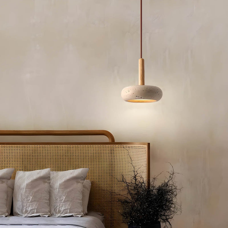 Suspension Luminaire Pierre Ovale
