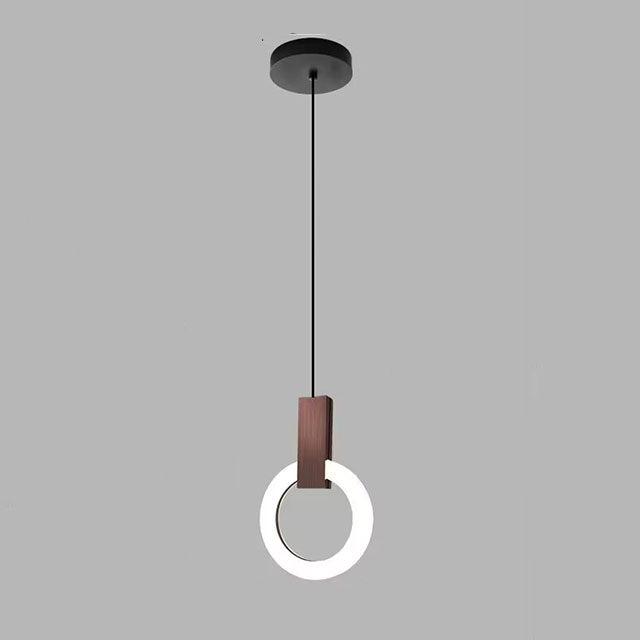 Suspension Luminaire Anneau Nordique Led