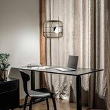 Suspension Luminaire Sphère Cubique En Verre