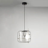 Suspension Luminaire Sphère Cubique En Verre