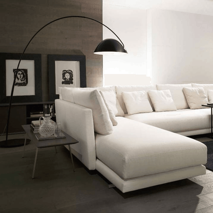 Lampadaire Arc Organique Moderne