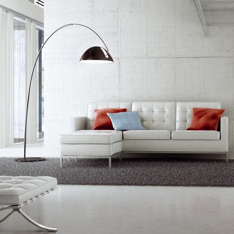 Lampadaire Arc Organique Moderne