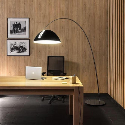 Lampadaire Arc Organique Moderne