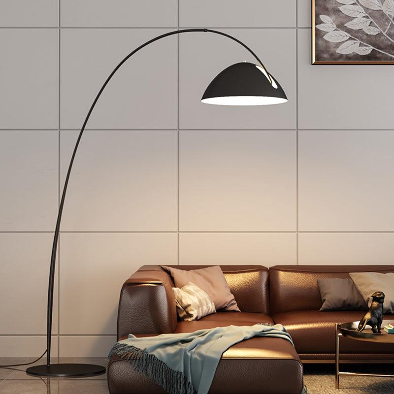 Lampadaire Arc Organique Moderne
