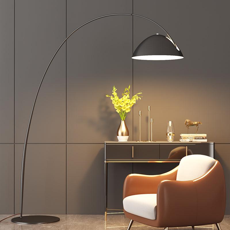 Lampadaire Arc Organique Moderne