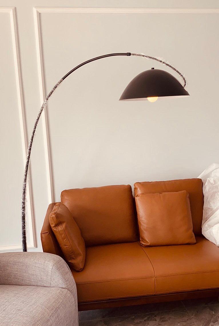 Lampadaire Arc Organique Moderne