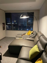 Lampadaire Arc Organique Moderne