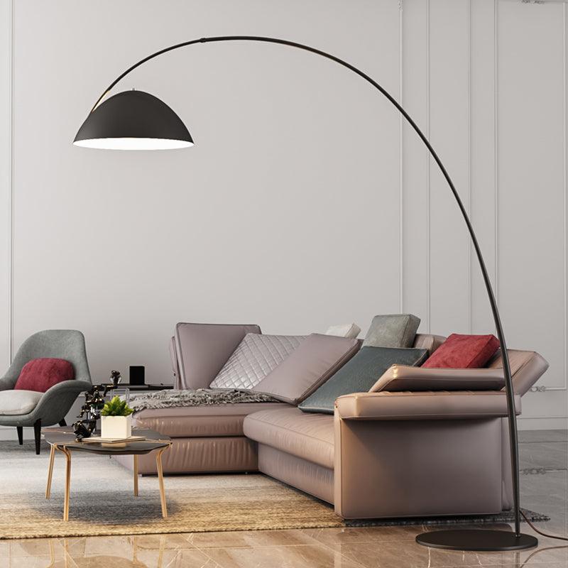 Lampadaire Arc Organique Moderne