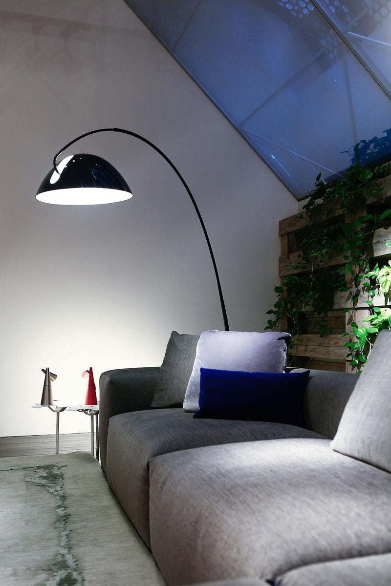 Lampadaire Arc Organique Moderne