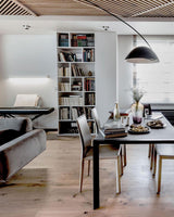 Lampadaire Arc Organique Moderne